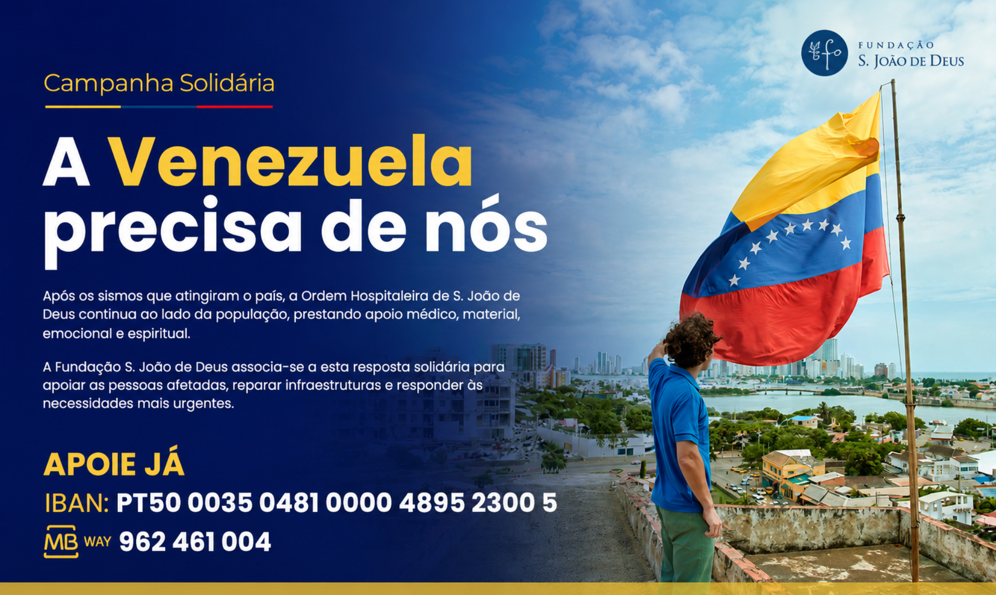 A Venezuela precisa de nós
